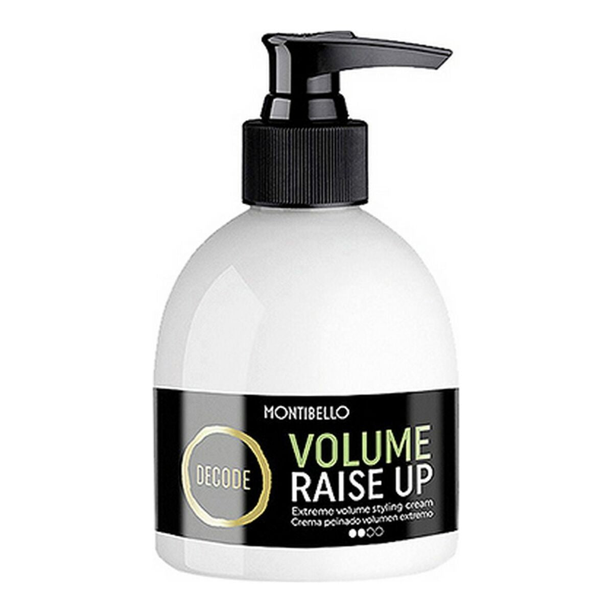 Styling Cream Decode Volume Raise Up Montibello for Women skincare packaging