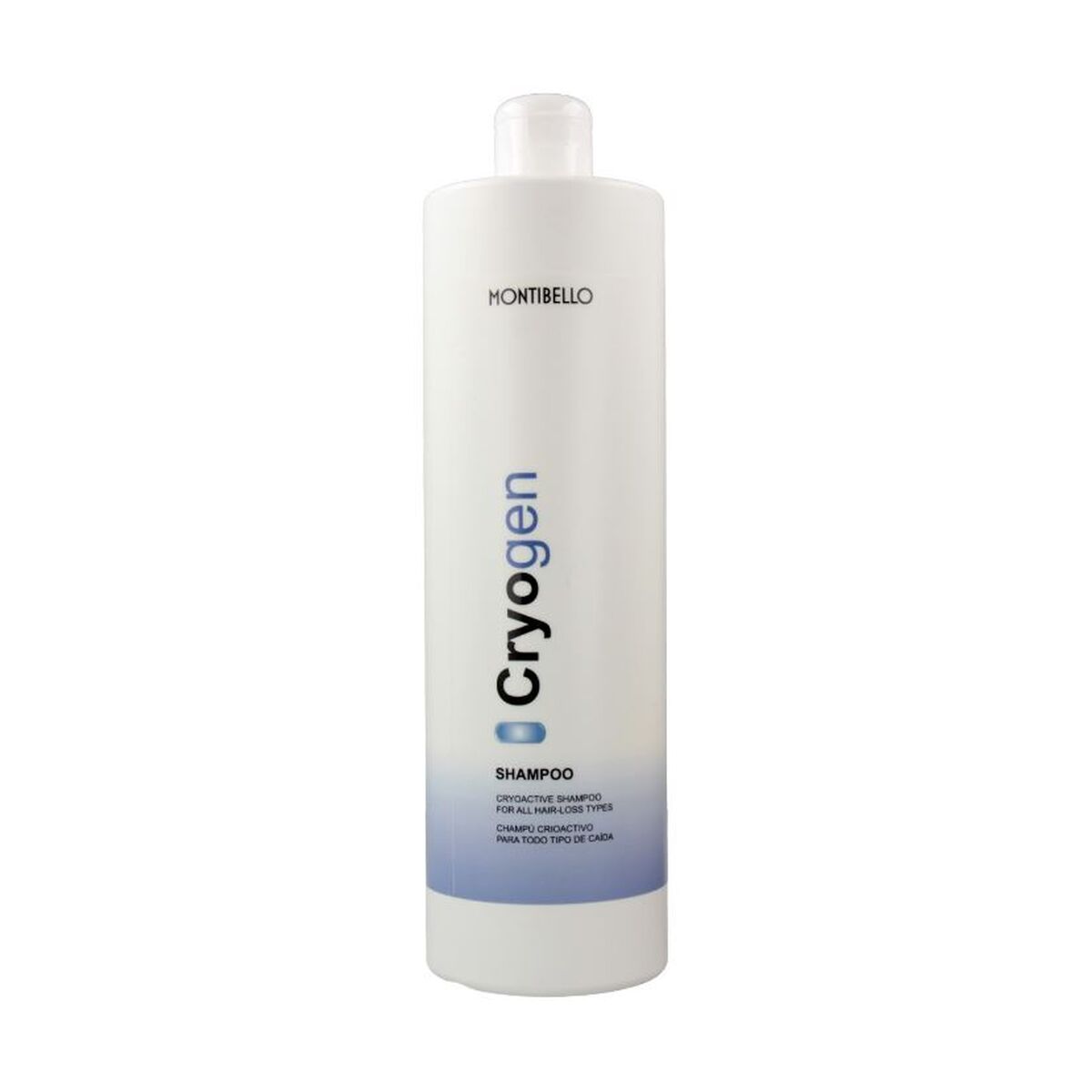Shampoo Montibello Cryogen for Women shampoo bottle