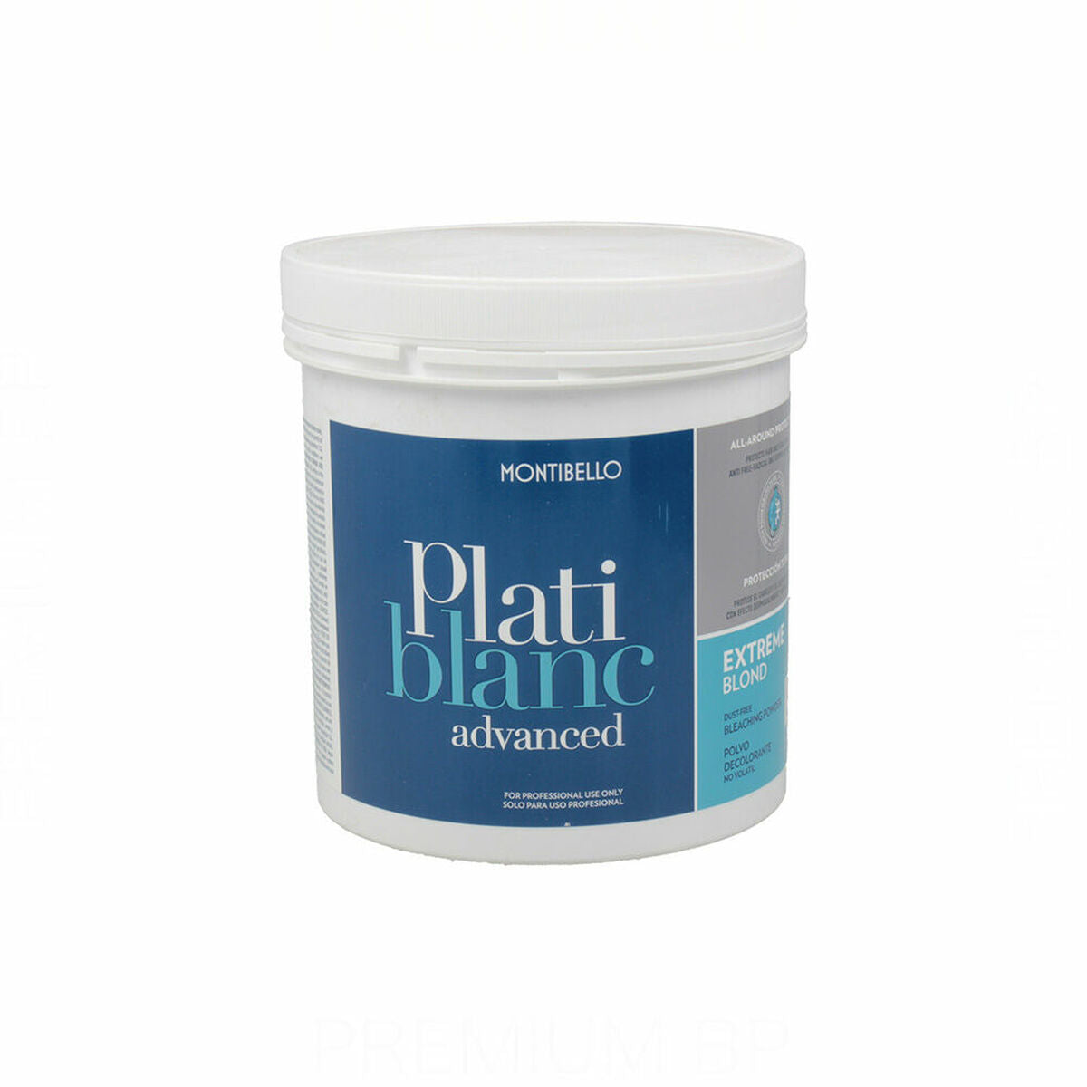 Gradual Hair Lightening Product Montibello Platiblanc Advanced Extreme product packaging