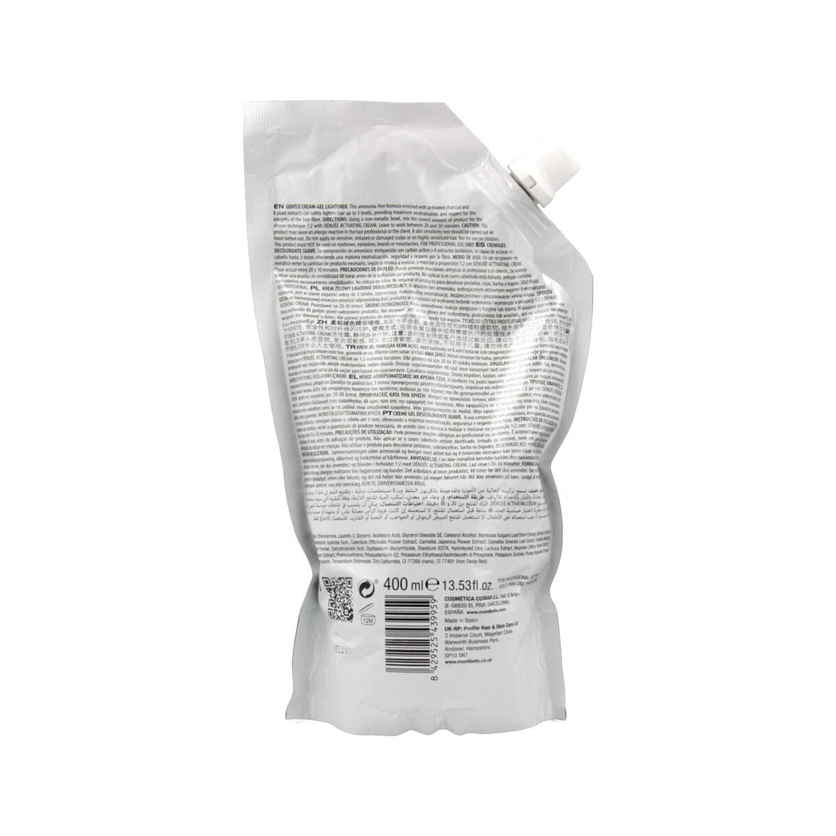 Lightener Montibello Dénuée Soft product packaging
