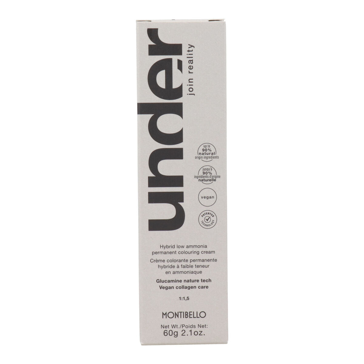 Permanent Dye Montibello Under Nº 5.0 60 ml product packaging