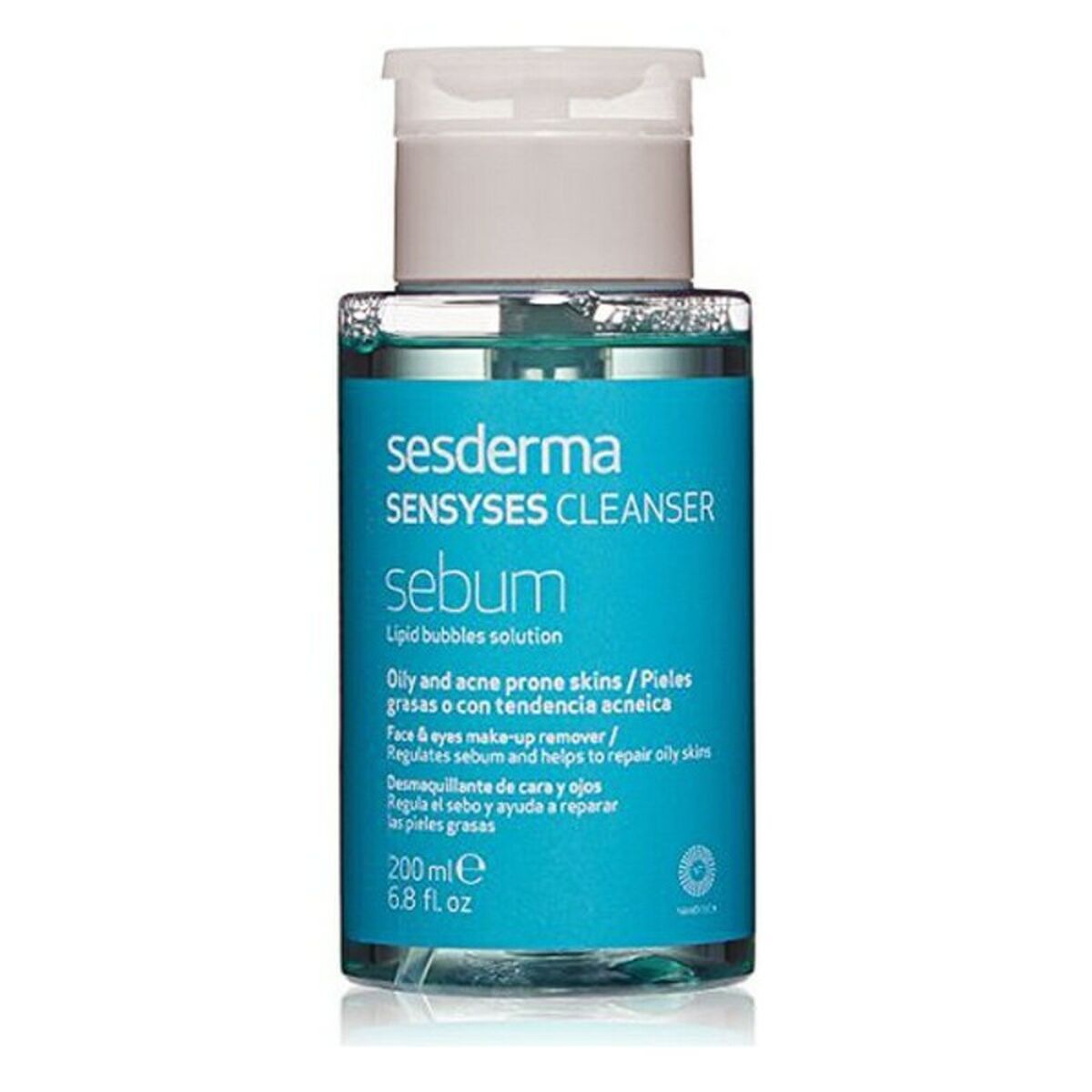Facial Cleansing Gel Sesderma Sensyses 200 ml for Women skincare packaging