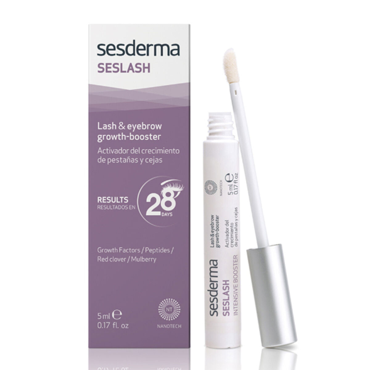 Facial Serum Sesderma Seslash 5 ml for Women serum bottle