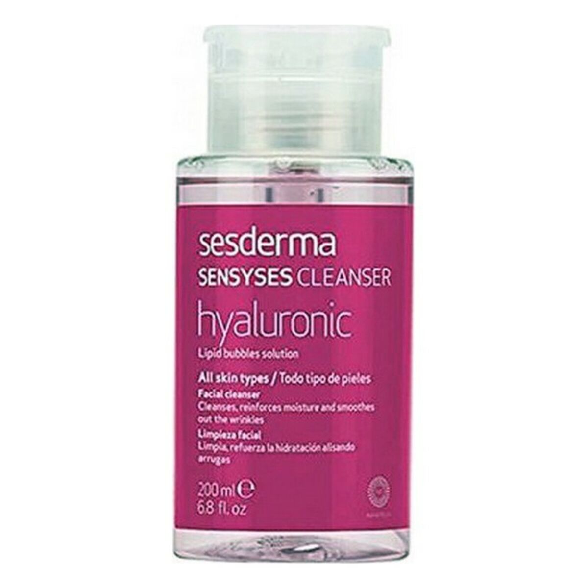 Facial Cleansing Gel Sesderma Sensyses 200 ml for Women skincare packaging