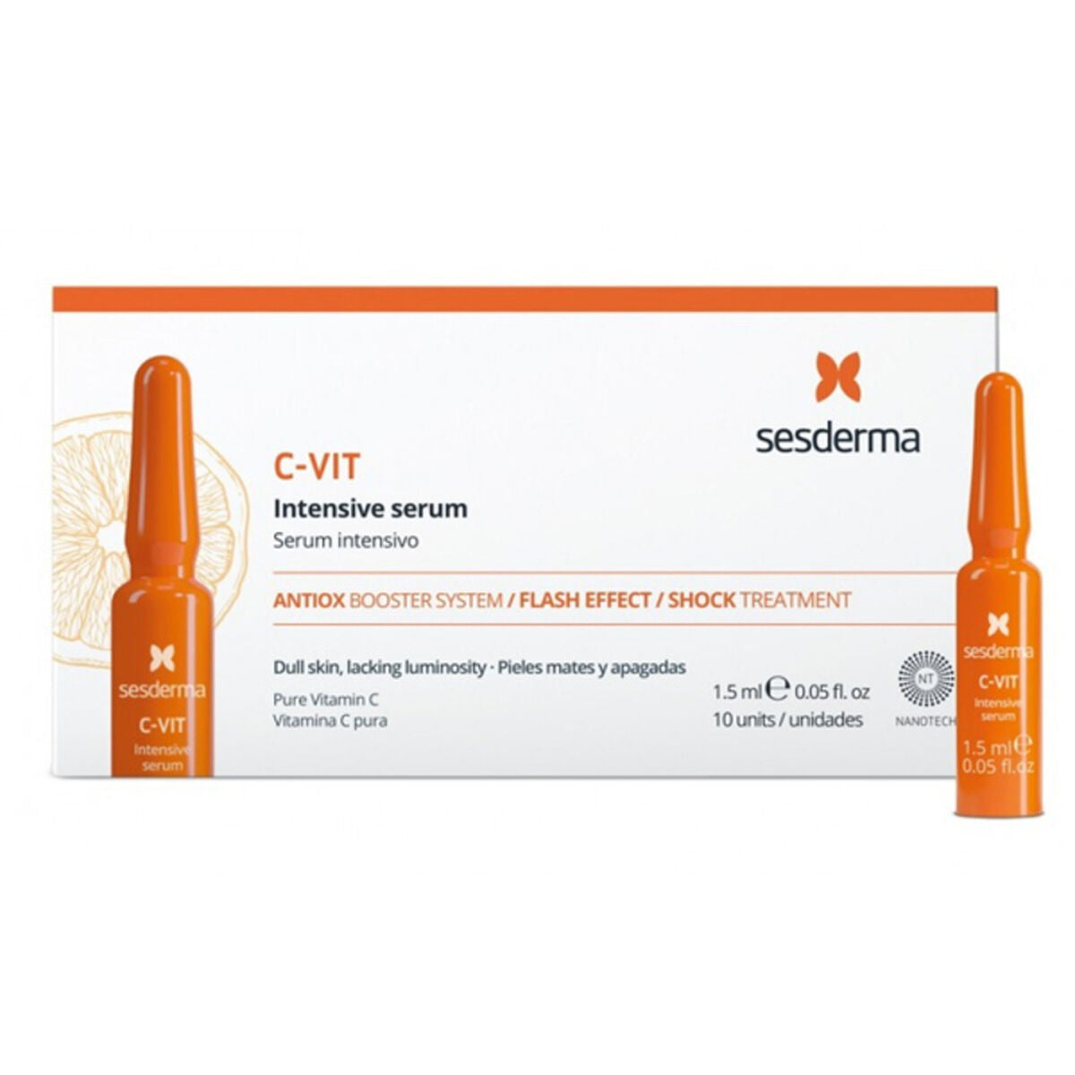 Antioxidant Serum Sesderma 9080- 40 ml for Women serum bottle
