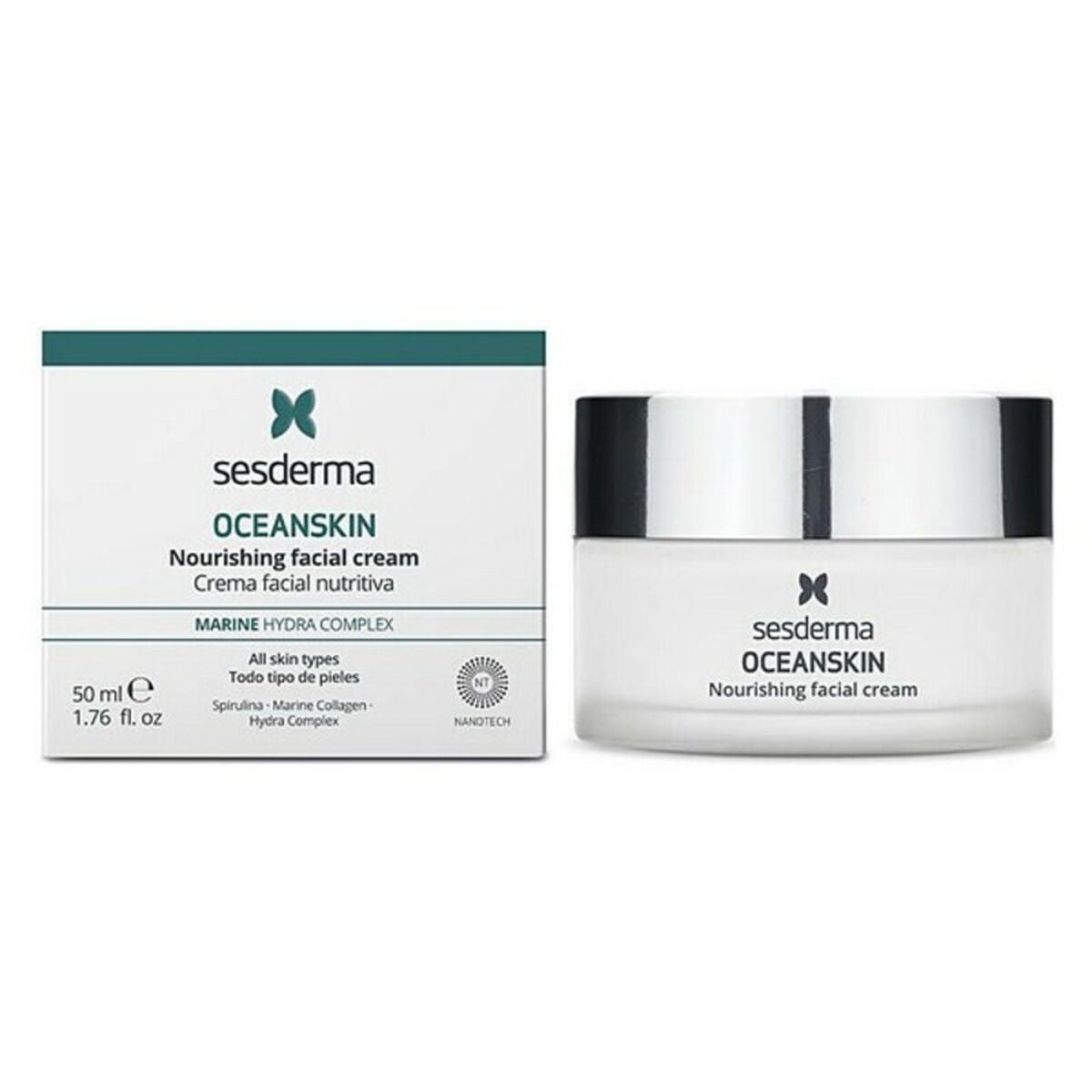 Facial Cream Sesderma .5 50 ml for Women skincare packaging