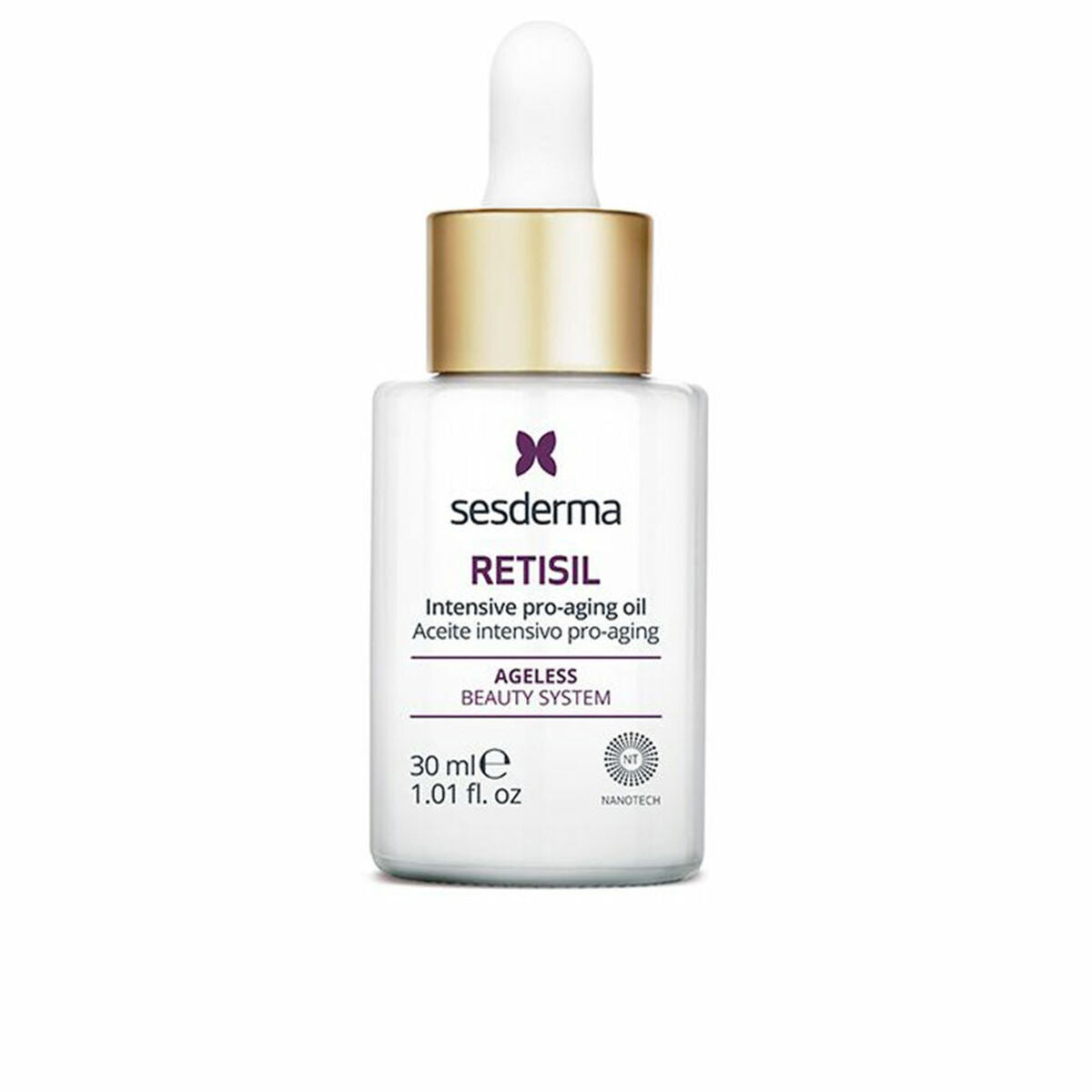 Facial Oil Sesderma Retisil 30 ml for Women product packaging