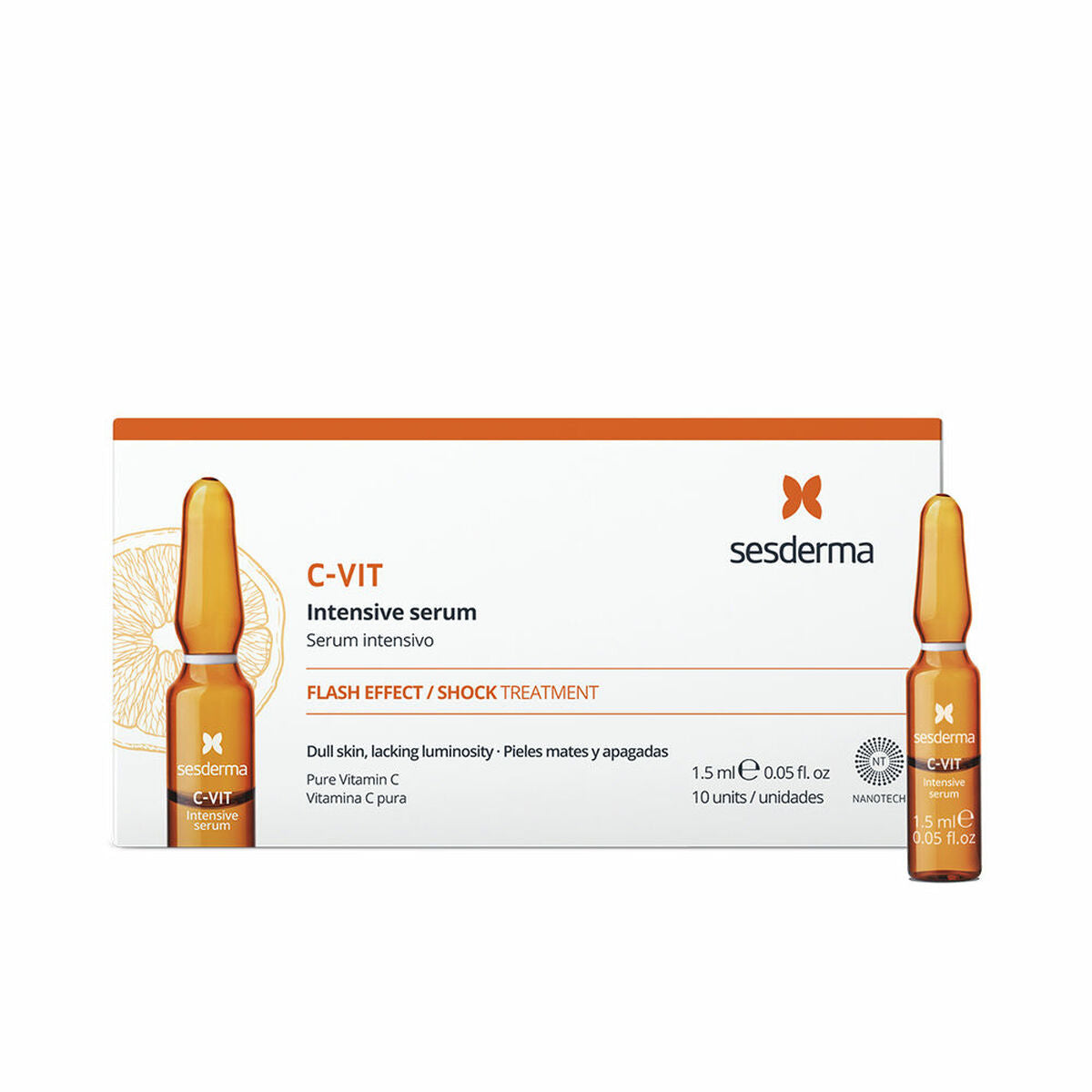 Facial Serum Sesderma C-VIT 1,5 ml 1.5 ml serum bottle