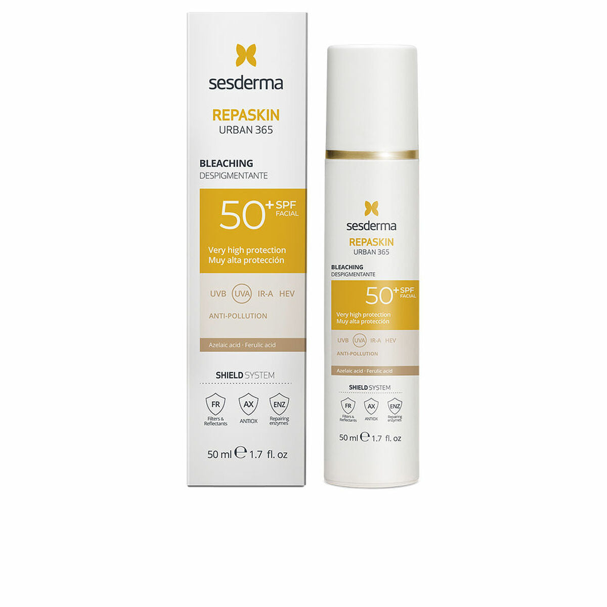 Anti-Pigment Cream Sesderma REPASKIN Spf 50 Spf 50+ ml 50 ml for Women skincare packaging