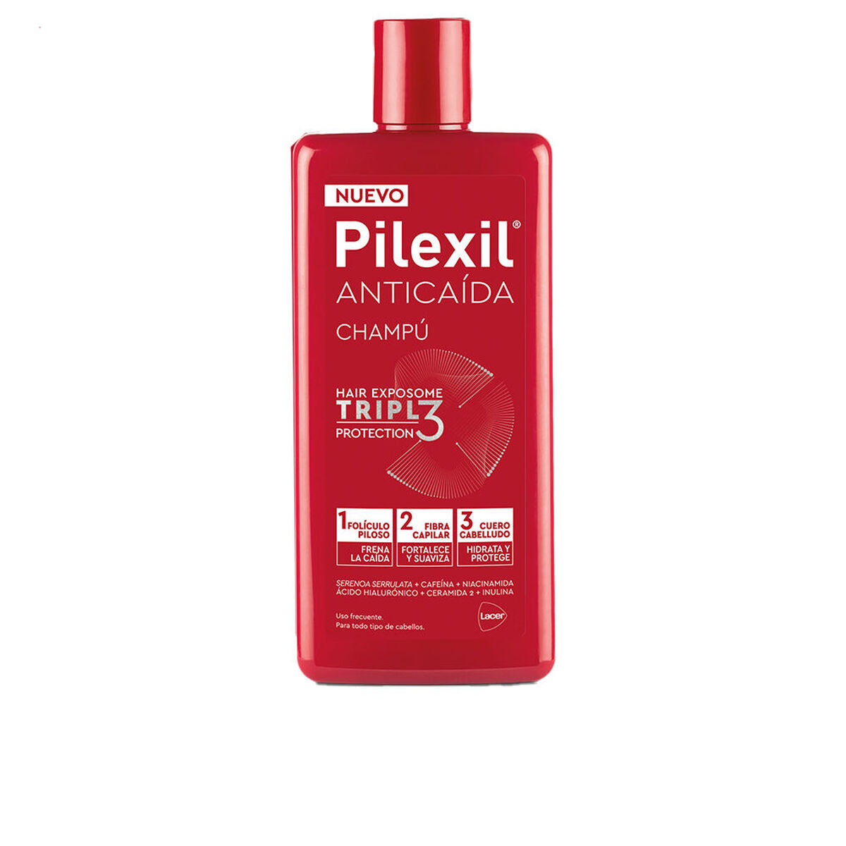 Shampoo Pilexil CHAMPÚ for Women shampoo bottle