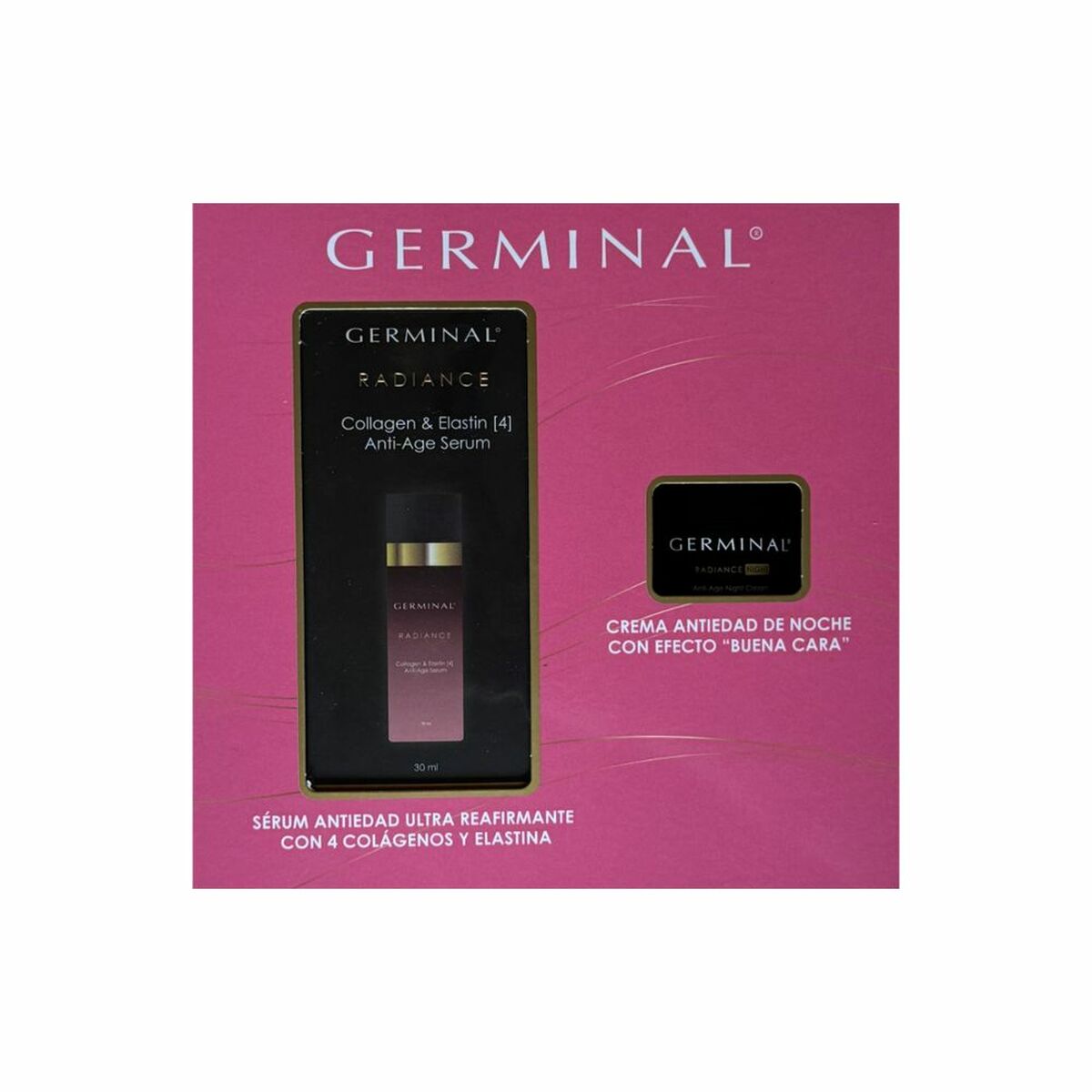 Cosmetic Set Germinal RADIANCE 2 Pieces for Women product packaging