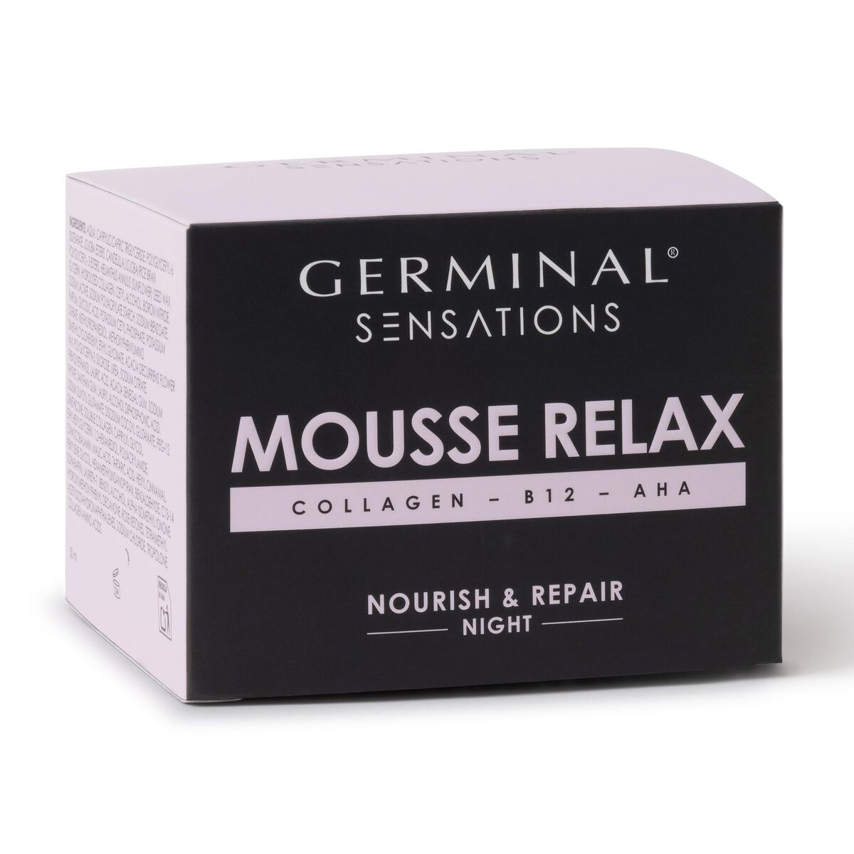 Facial Cream Germinal SENSATIONS MOUSSE RELAX 50 ml for Women skincare packaging