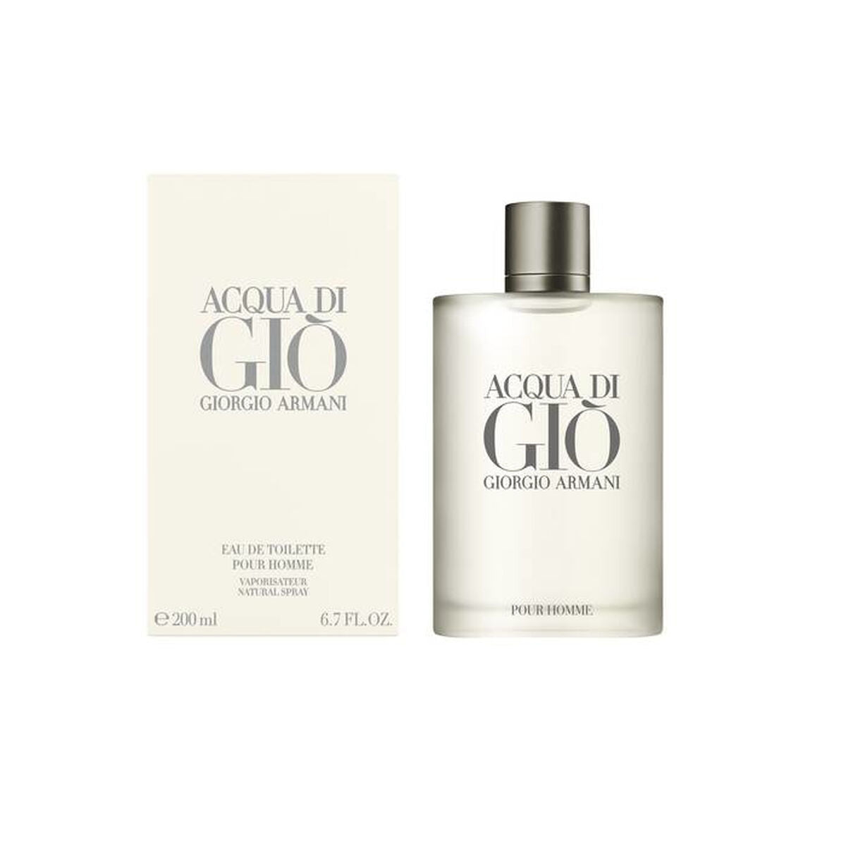 Men's Perfume Armani Acqua Di Gio Homme EDT 200 ml for Men bottle