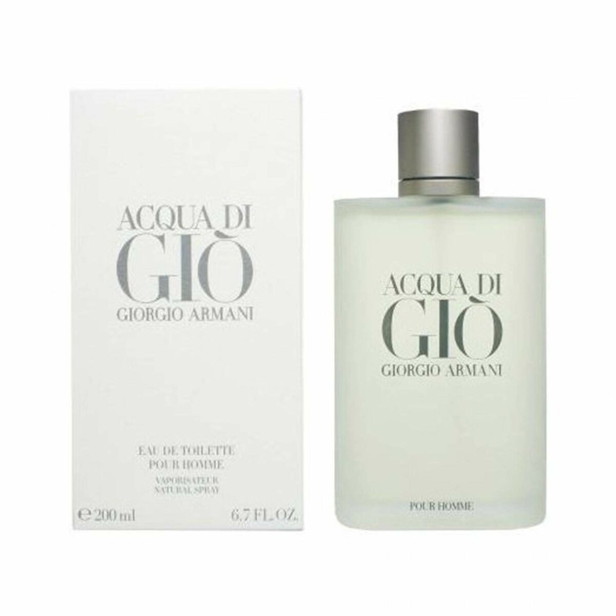 Men's Perfume Armani Acqua Di Gio Homme EDT 200 ml for Men bottle