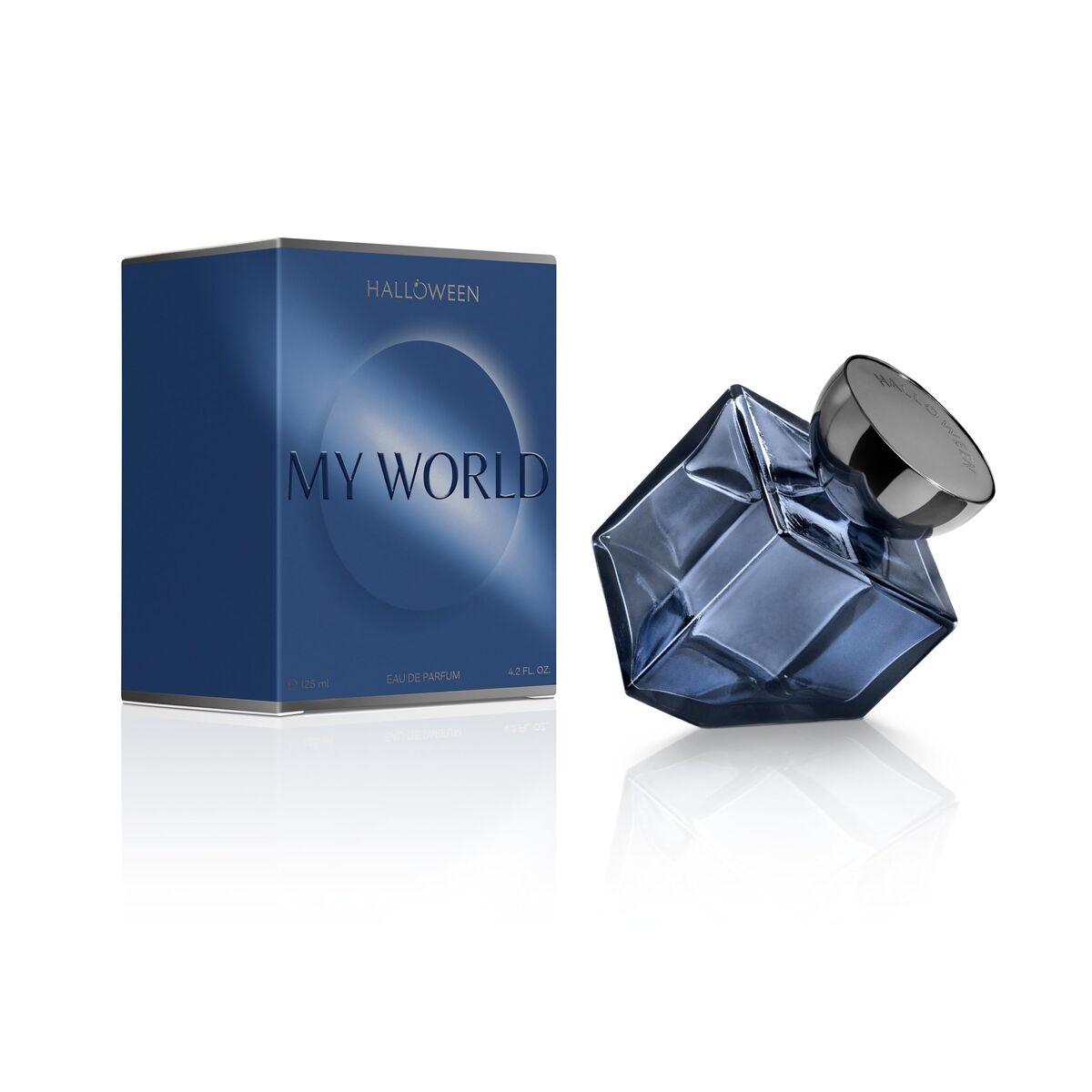 Men's Perfume Halloween MY WORLD 125 ml product packaging