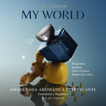 Men's Perfume Halloween MY WORLD 125 ml product packaging