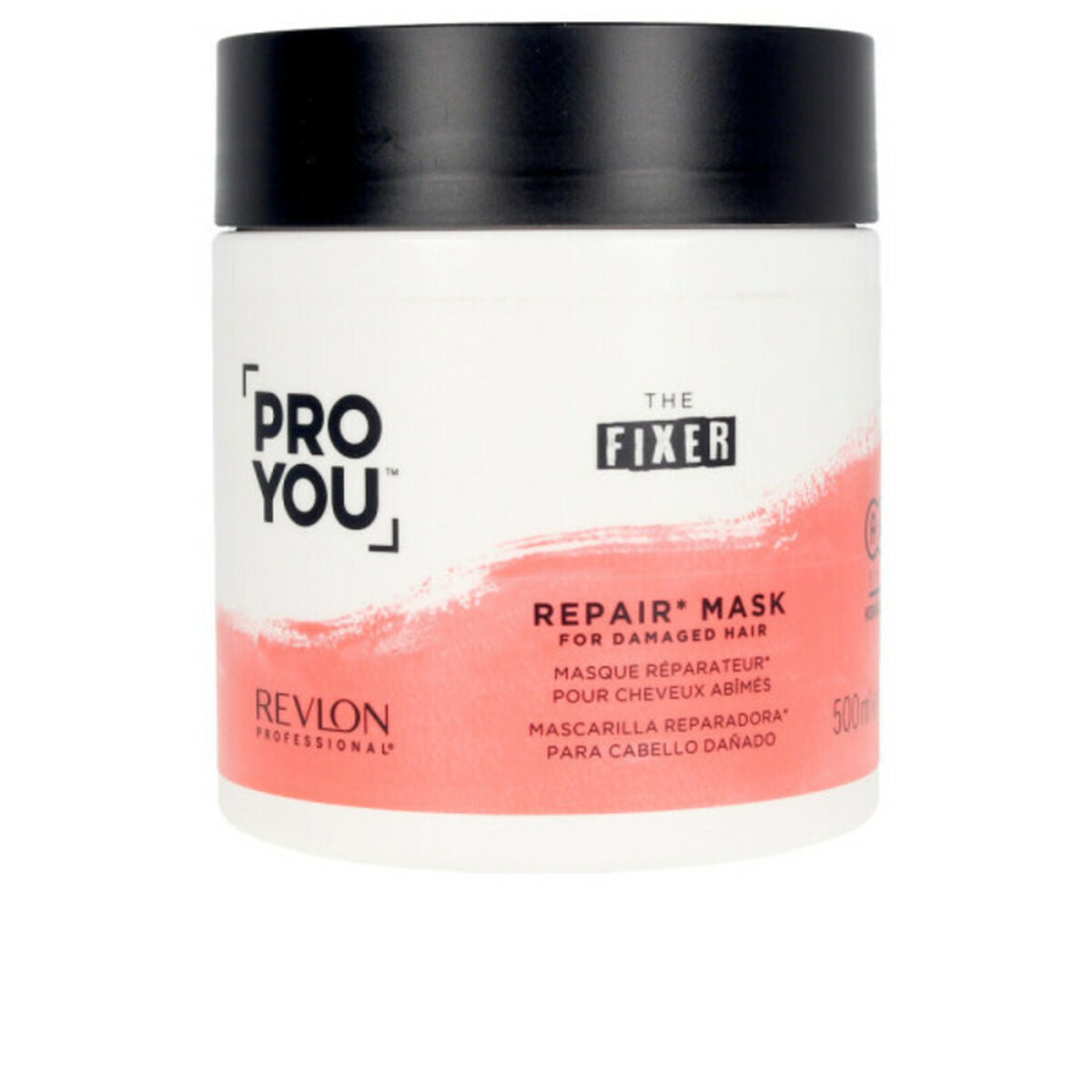 Hair Mask Revlon 500 ml Fixative for Women hair mask packaging