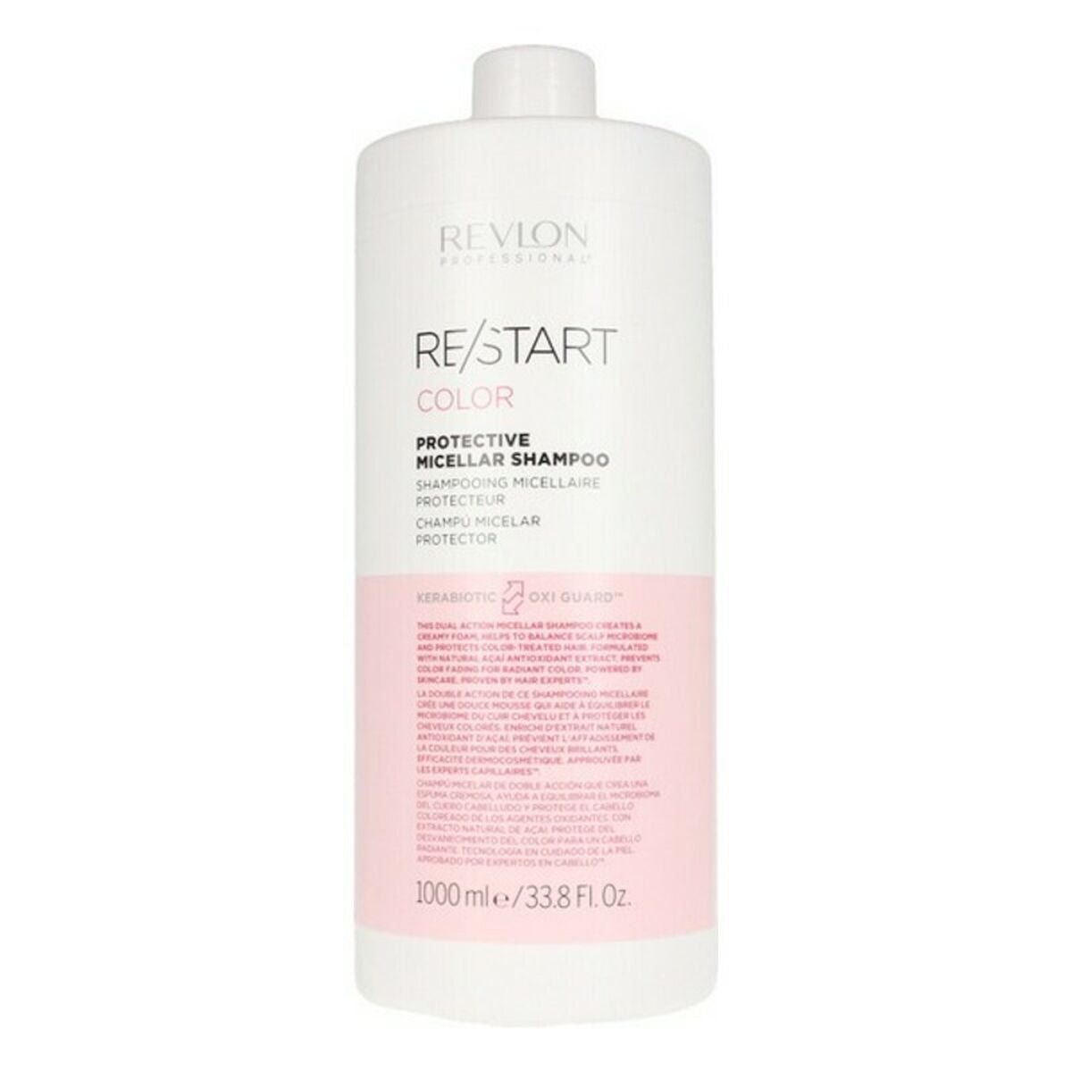 Shampoo Revlon Start 1 L for Women shampoo bottle
