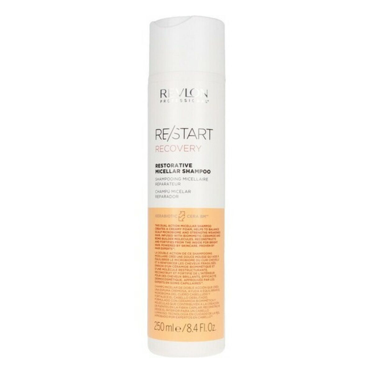 Shampoo Revlon Start 250 ml for Women shampoo bottle