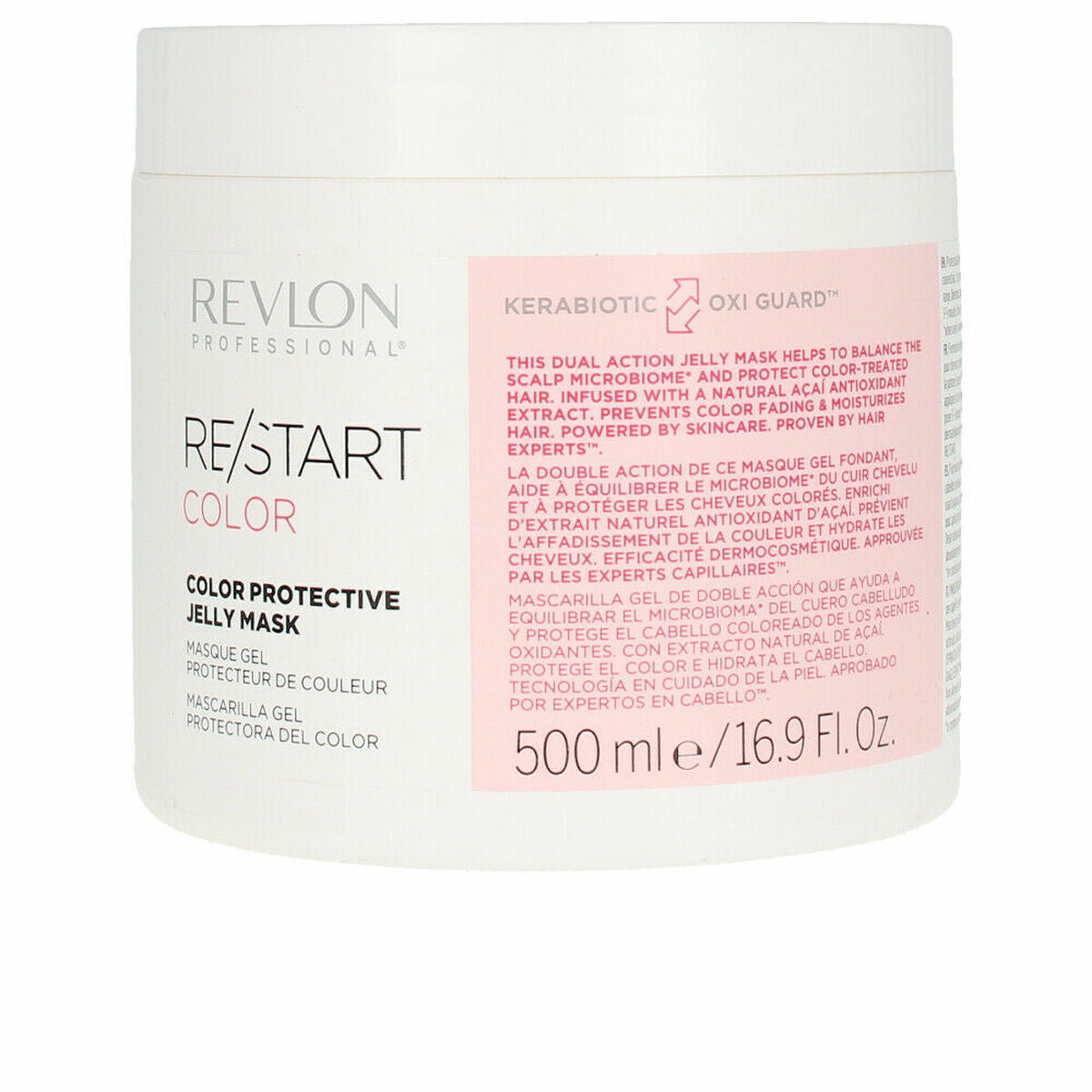Hair Mask Revlon Start 500 ml for Women hair mask packaging