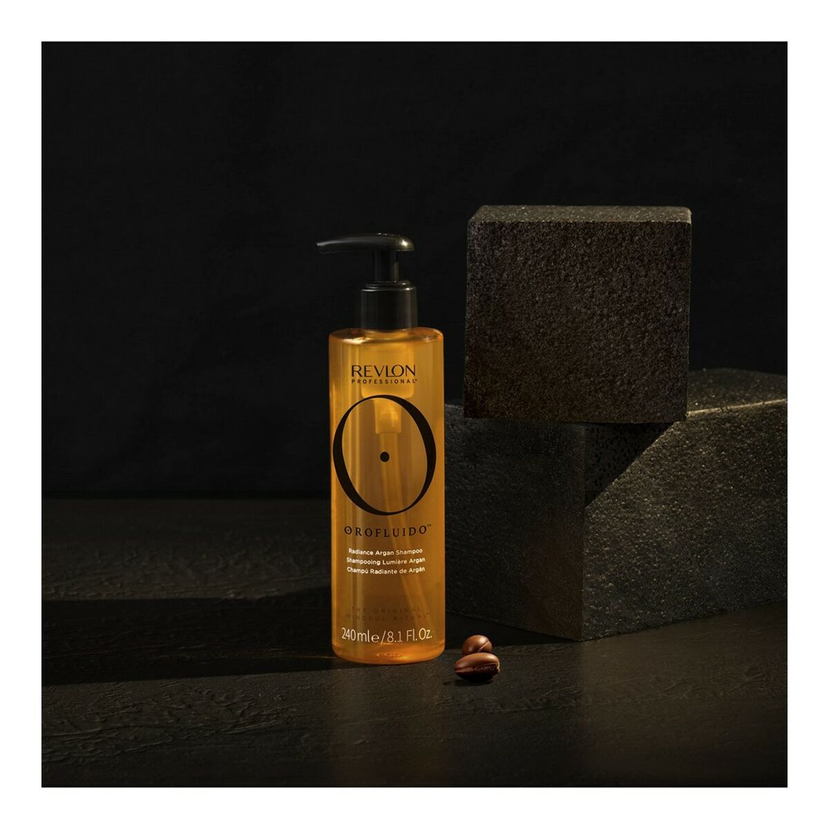 Restorative Shampoo Orofluido 240 ml for Women shampoo bottle