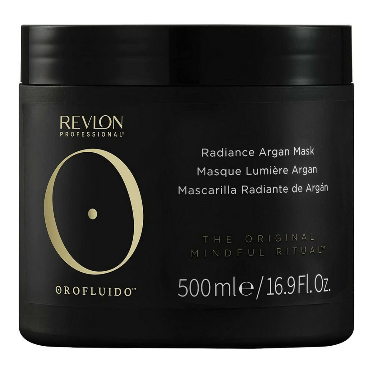 Restorative Hair Mask Orofluido 500 ml for Women hair mask packaging