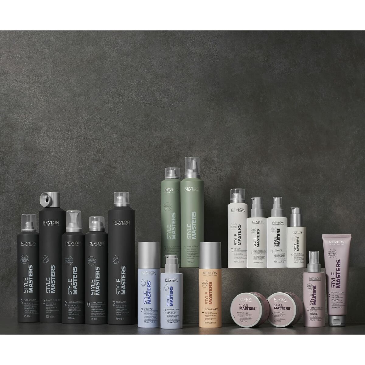 Hair Spray Revlon Style Masters 500 ml for Women product packaging