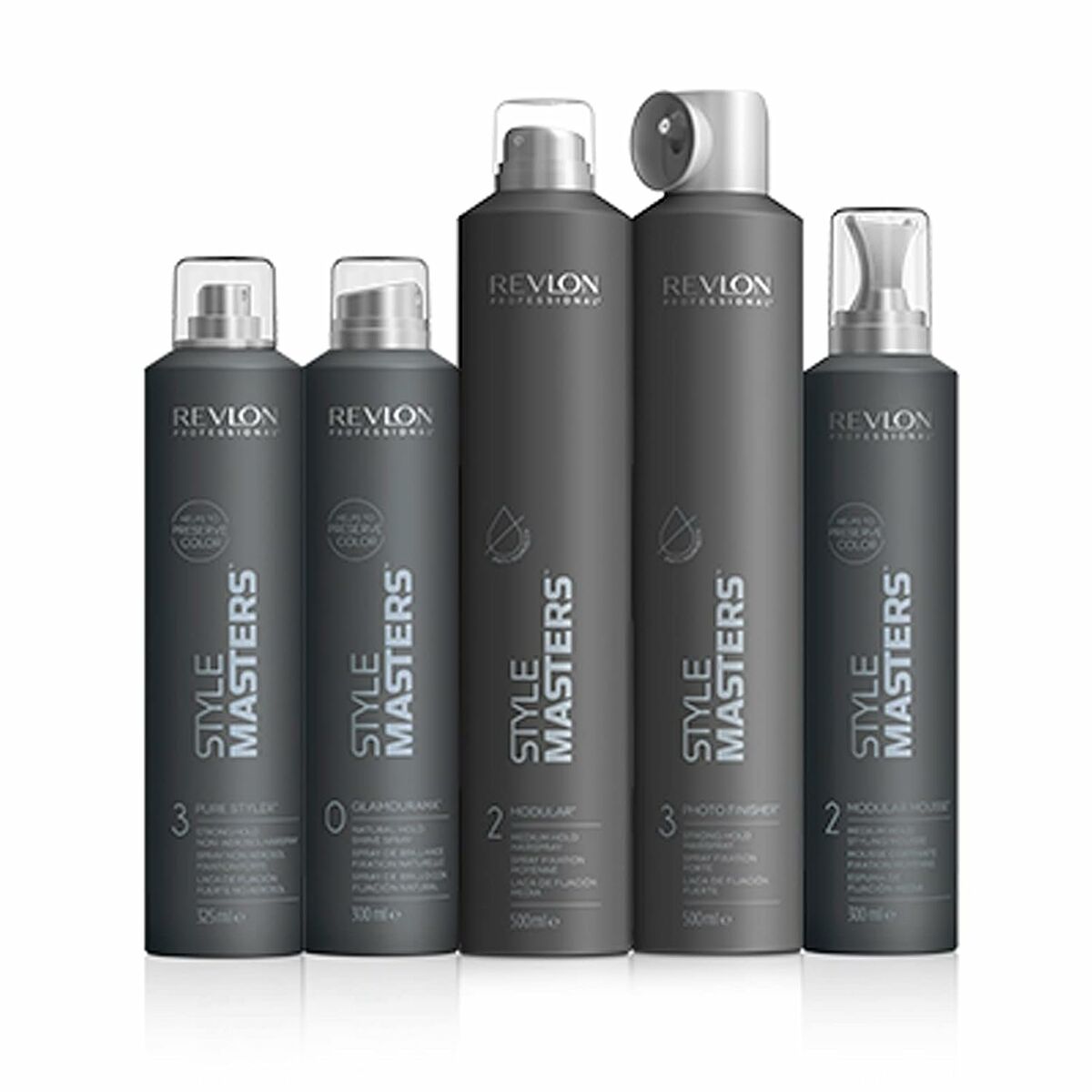 Fixing Mousse Revlon Style Masters 300 ml for Women product packaging