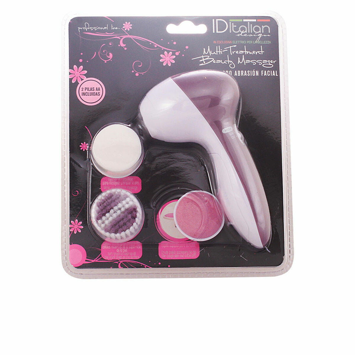 Facial cleansing brush Id Italian product packaging