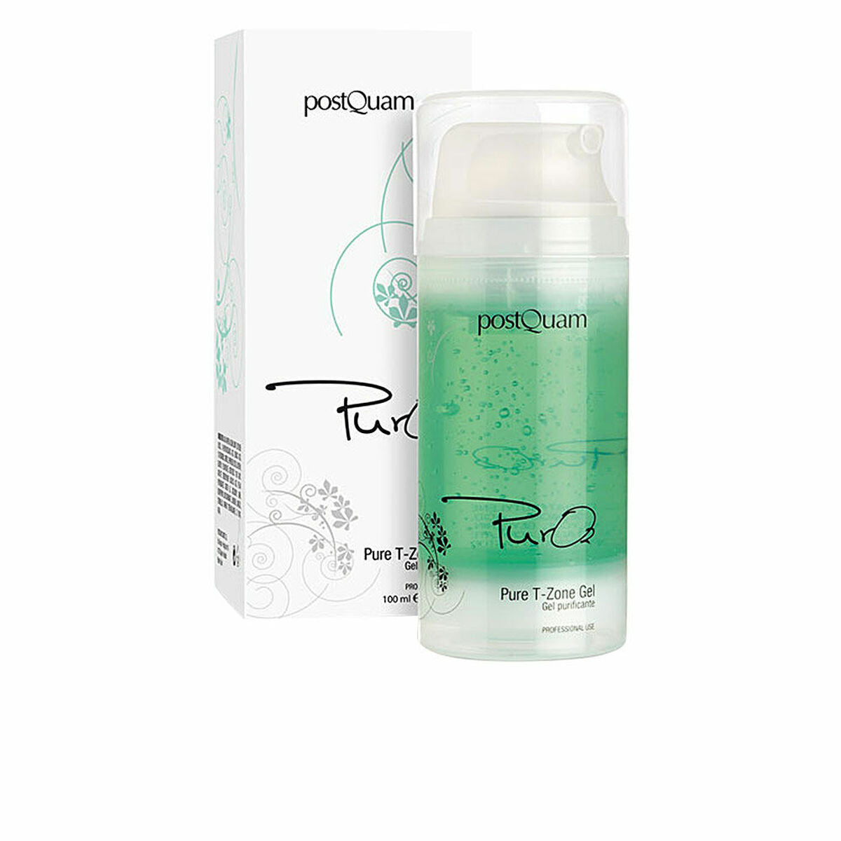 Purifying Gel Cleanser Postquam PQEPURGEL 100 ml for Women skincare packaging