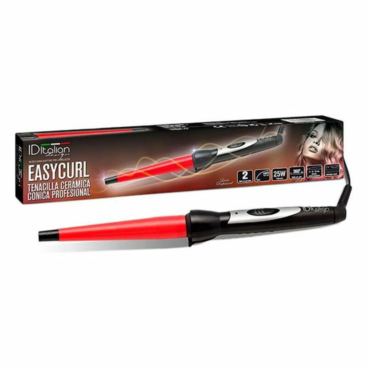 Curling Tongs Easy Curl Id Italian Easy Curl (1 Unit) product packaging