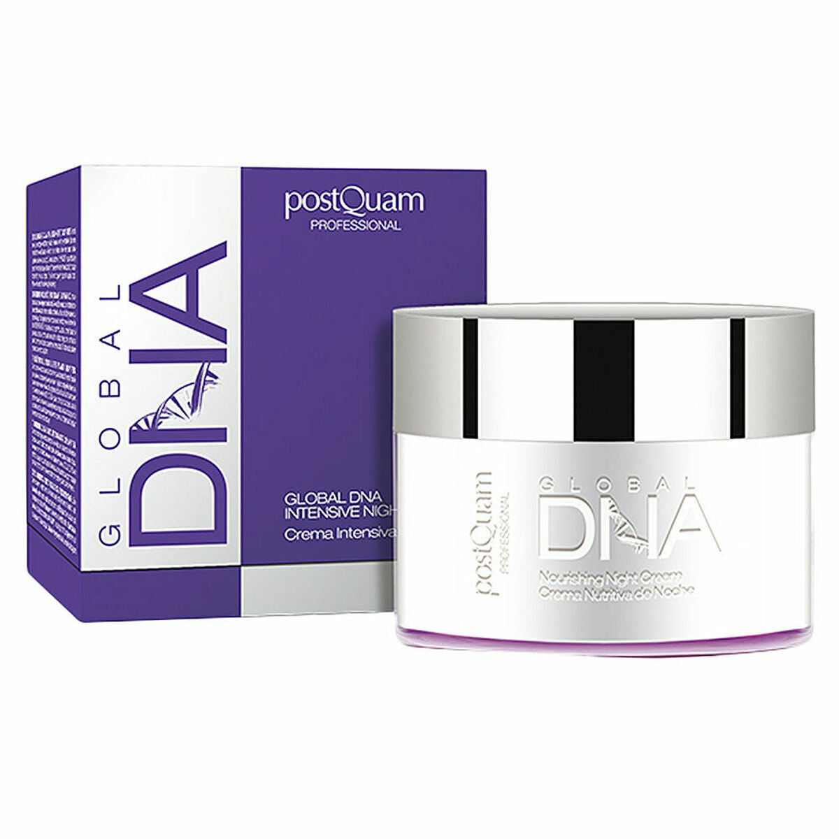 Night Cream Postquam PQEGLDNA02 50 ml for Women skincare packaging