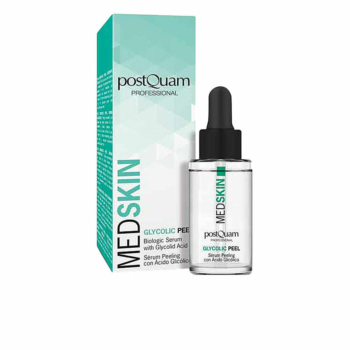 Facial Serium with Hyaluronic Acid Postquam Med Skin 30 ml for Women product packaging