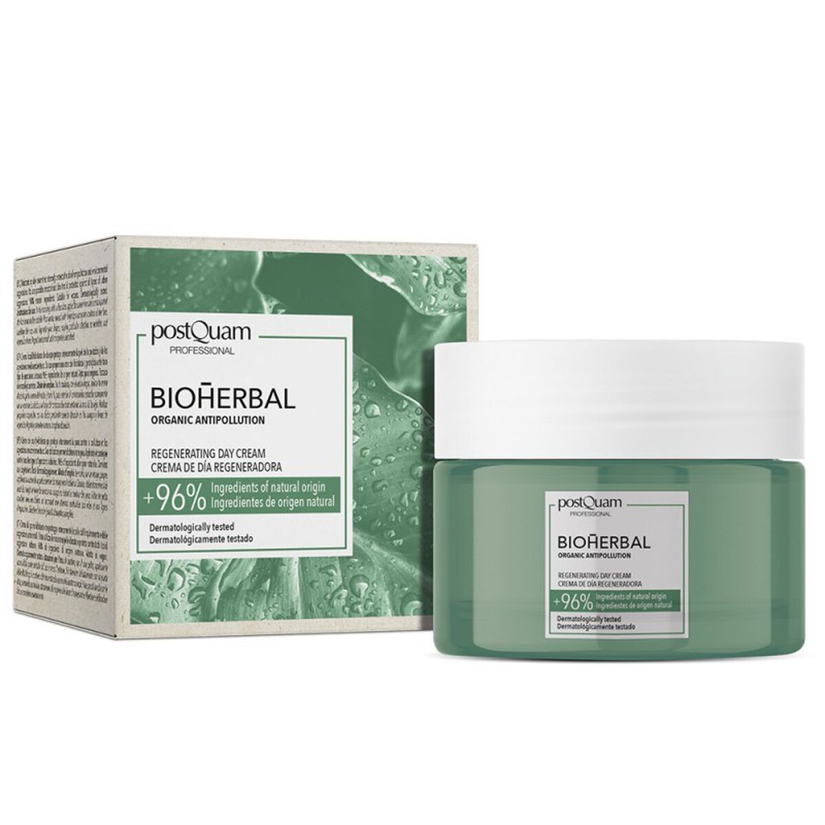 Day Cream Postquam Bioherbal 50 ml skincare packaging