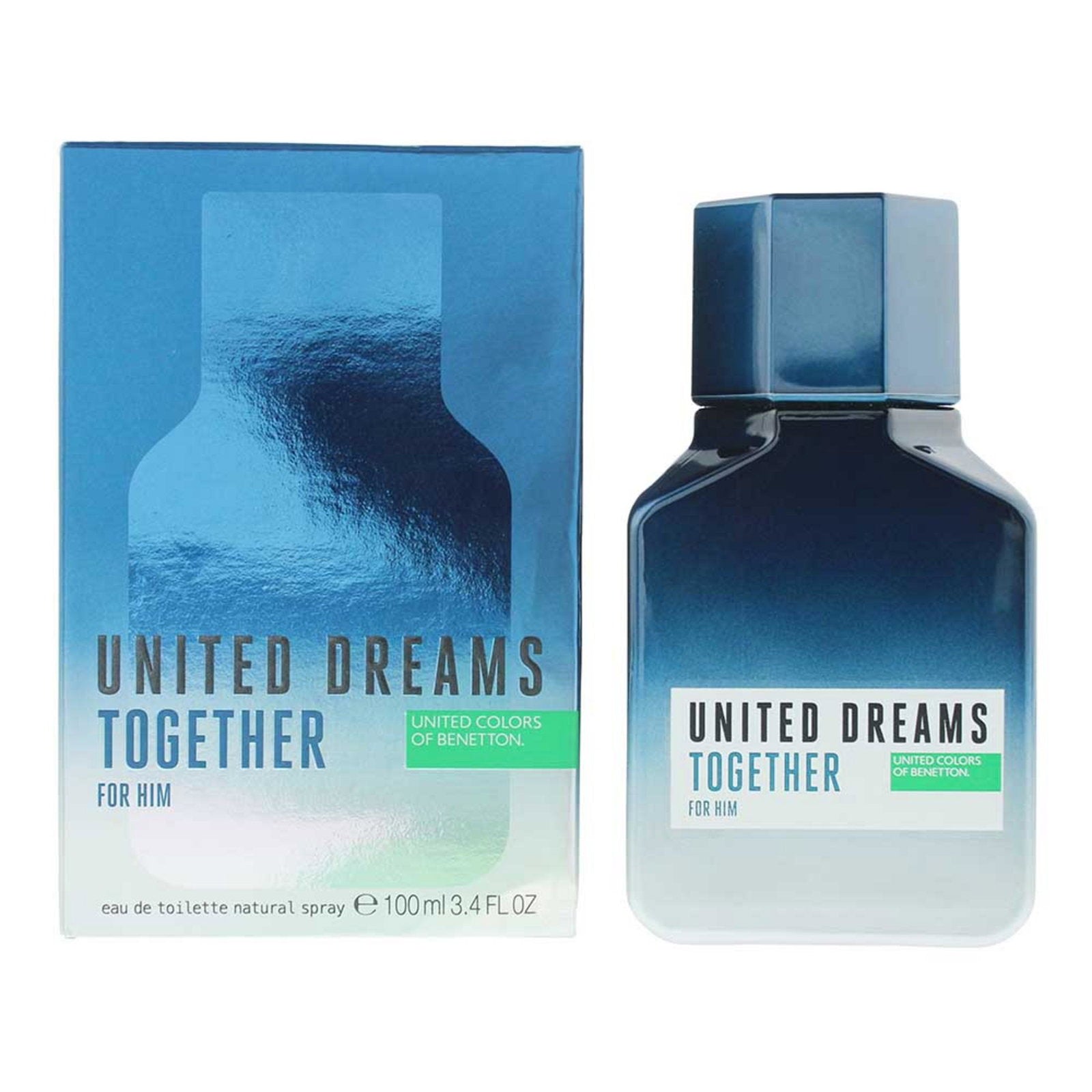 Benetton, United Dreams Together, Eau De Toilette, For Men, 100 ml