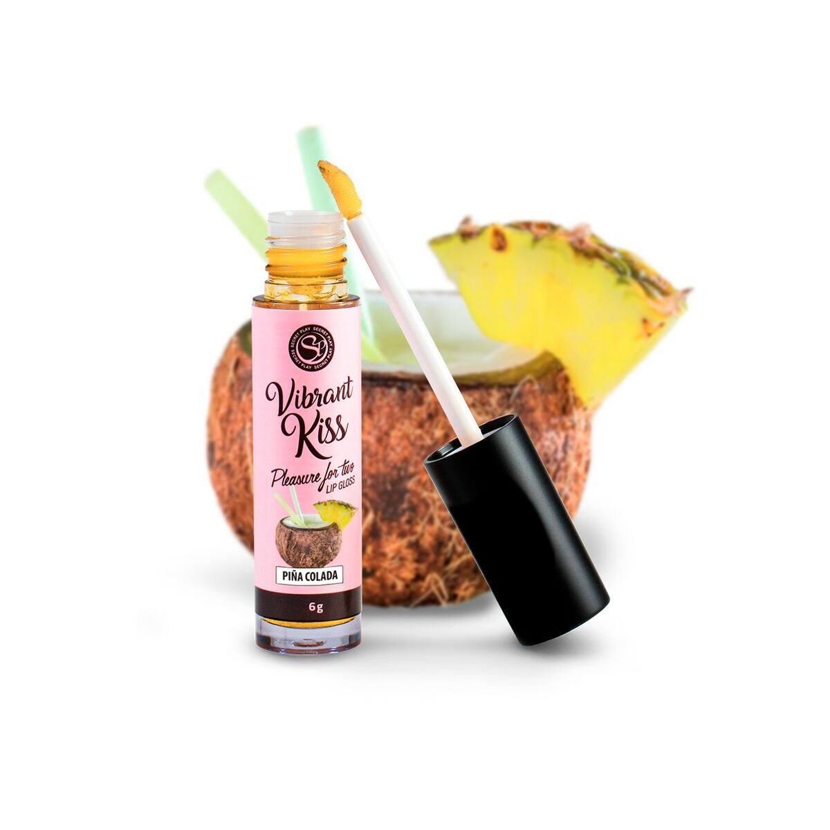Lip-gloss Secret Play Piña Colada product packaging