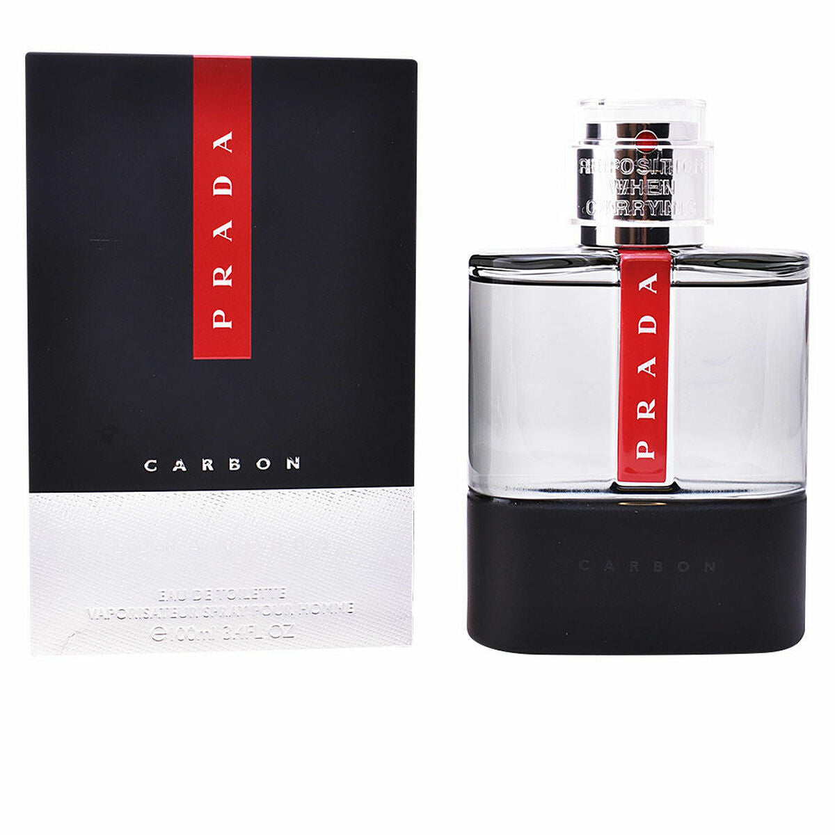 Men's Perfume Prada Luna Rossa Carbon EDT for Men bottle