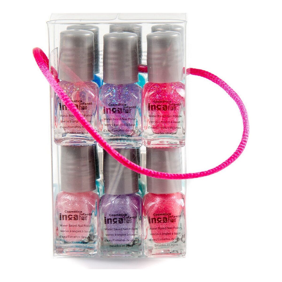 Nail polish Inca Multicolour (12 pcs) product packaging