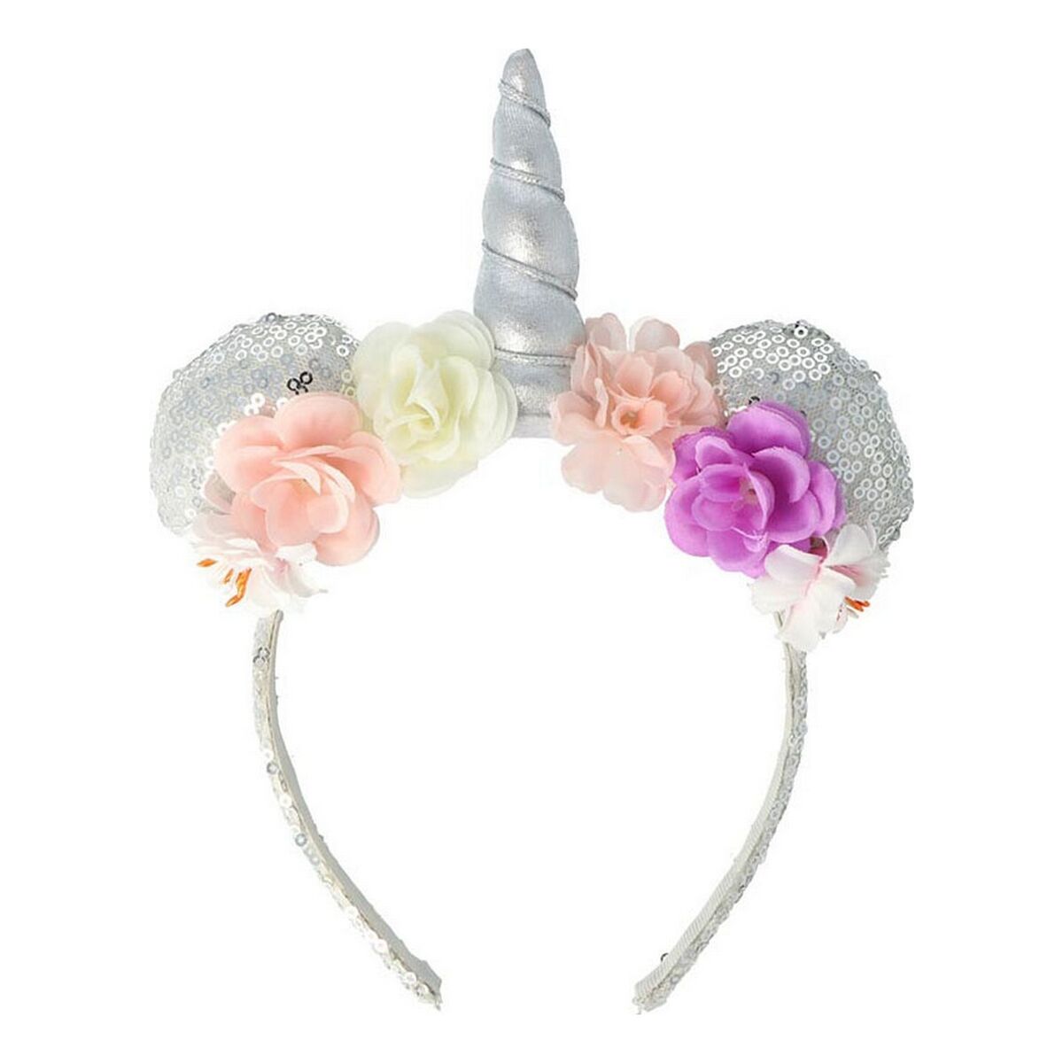 Headband Inca Sequins Decorative Flowers Unicorn product packaging