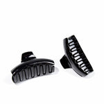 Hair clips Inca Pinza Grande Black 2 Units product packaging