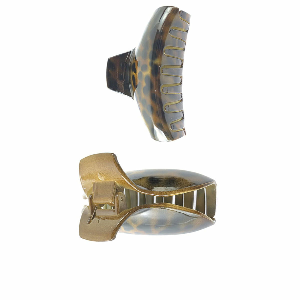 Hair clips Inca Pinza Curvada Leopard product packaging