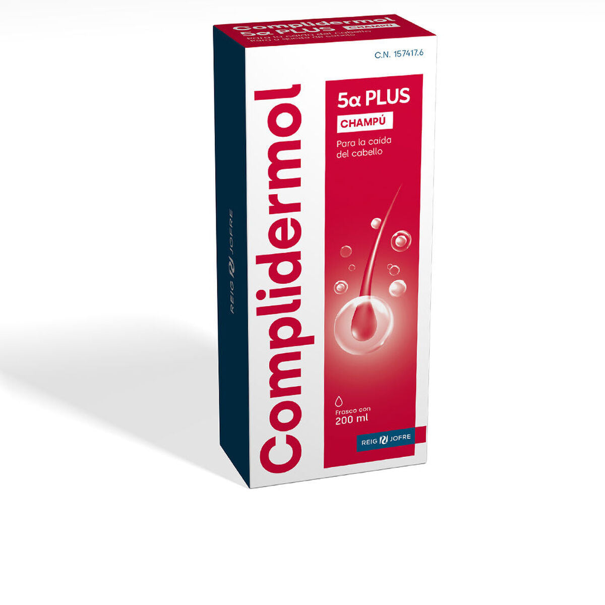Shampoo Complidermol 200 ml shampoo bottle