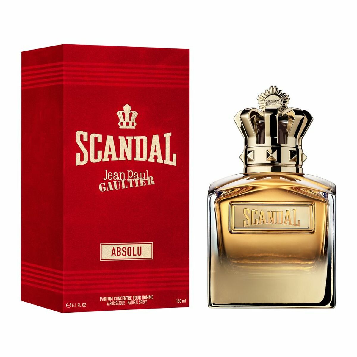 Men's Perfume Jean Paul Gaultier Scandal Absolu EDP 150 ml for Men bottle