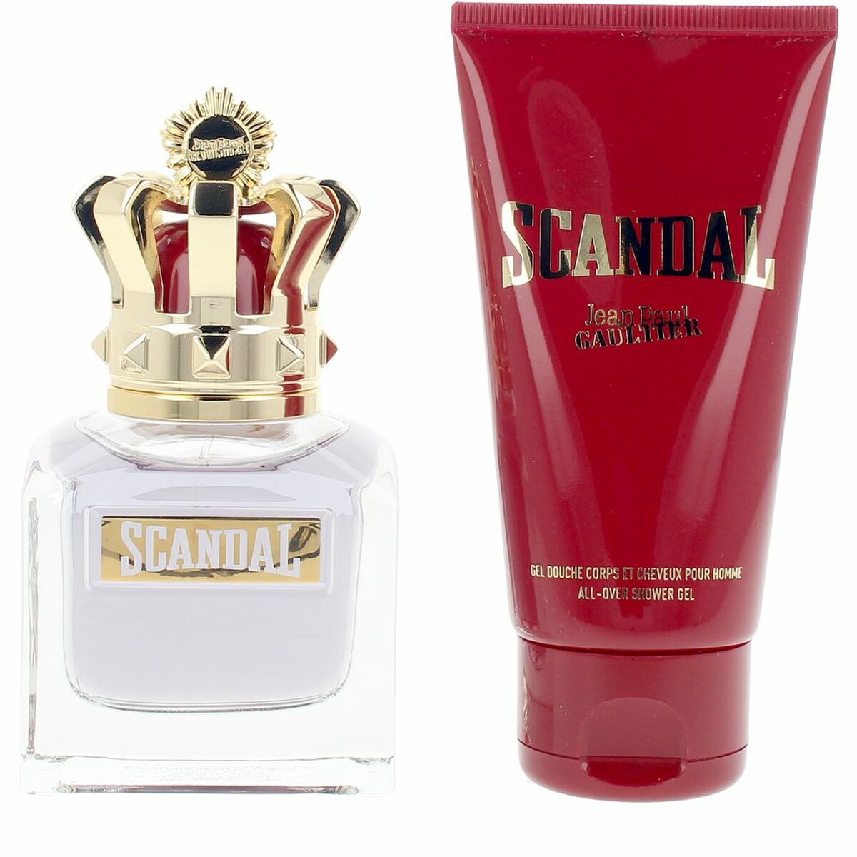 Men's Perfume Set Jean Paul Gaultier SCANDAL POUR HOMME 3 Pieces for Men product packaging