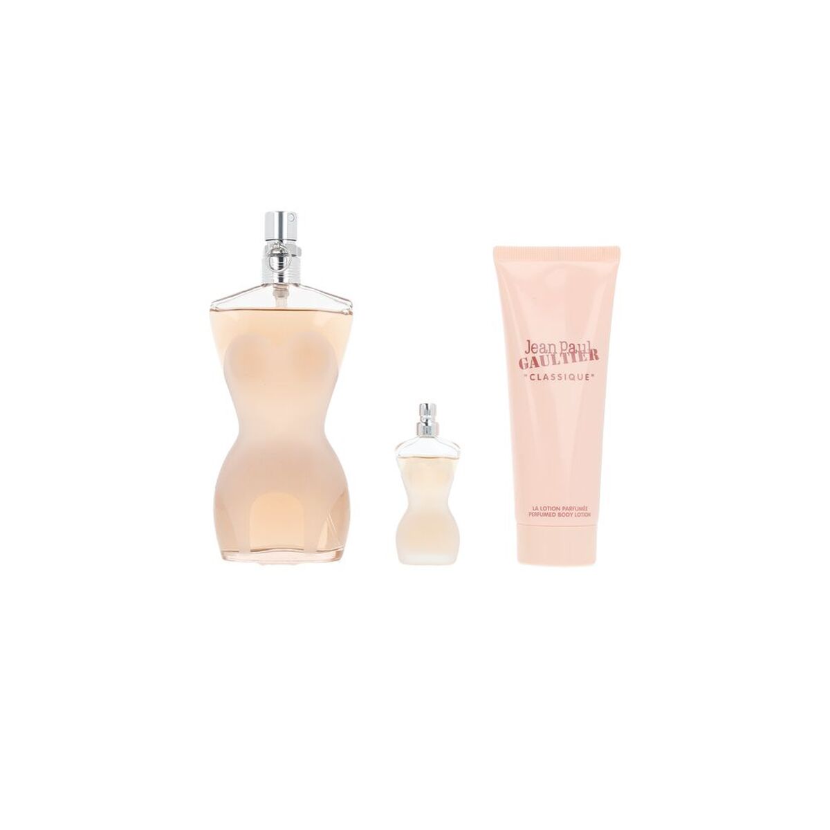 Women's Perfume Set Jean Paul Gaultier CLASSIQUE 3 Pieces for Women product packaging