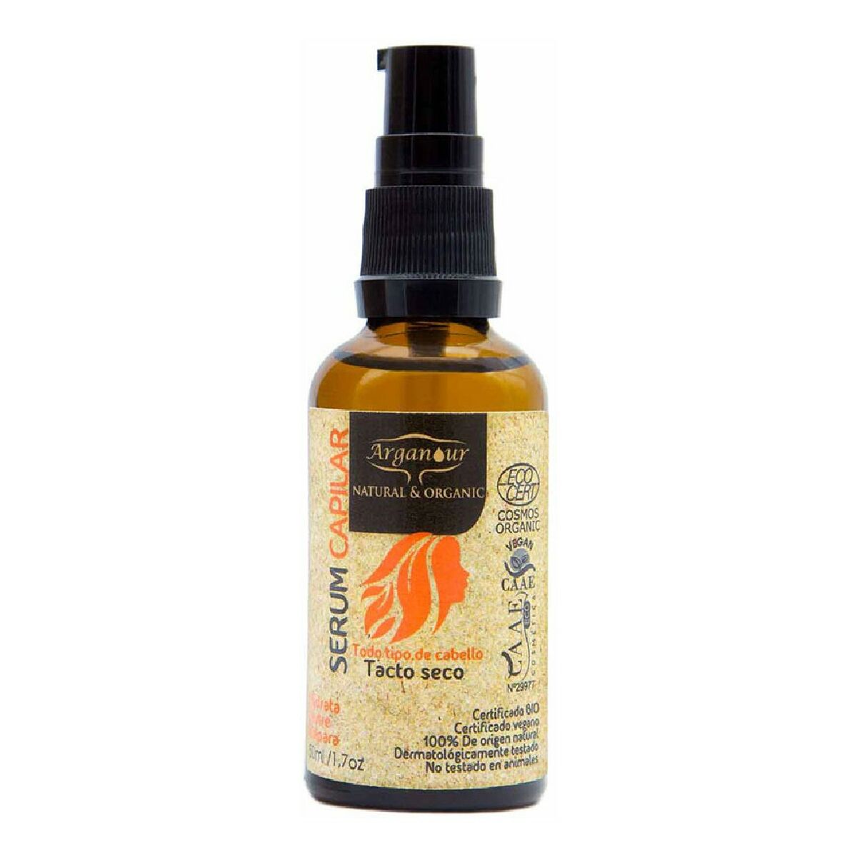 Hair Serum Arganour BF-8435438600454_Vendor 50 ml serum bottle