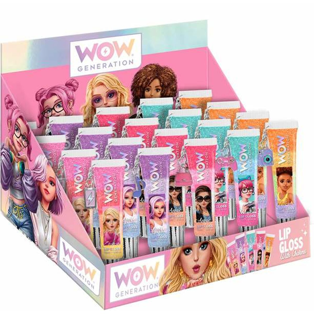 Lip-gloss Wow Generation product packaging