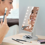 Tabletop Touch LED Mirror Perflex InnovaGoods product packaging