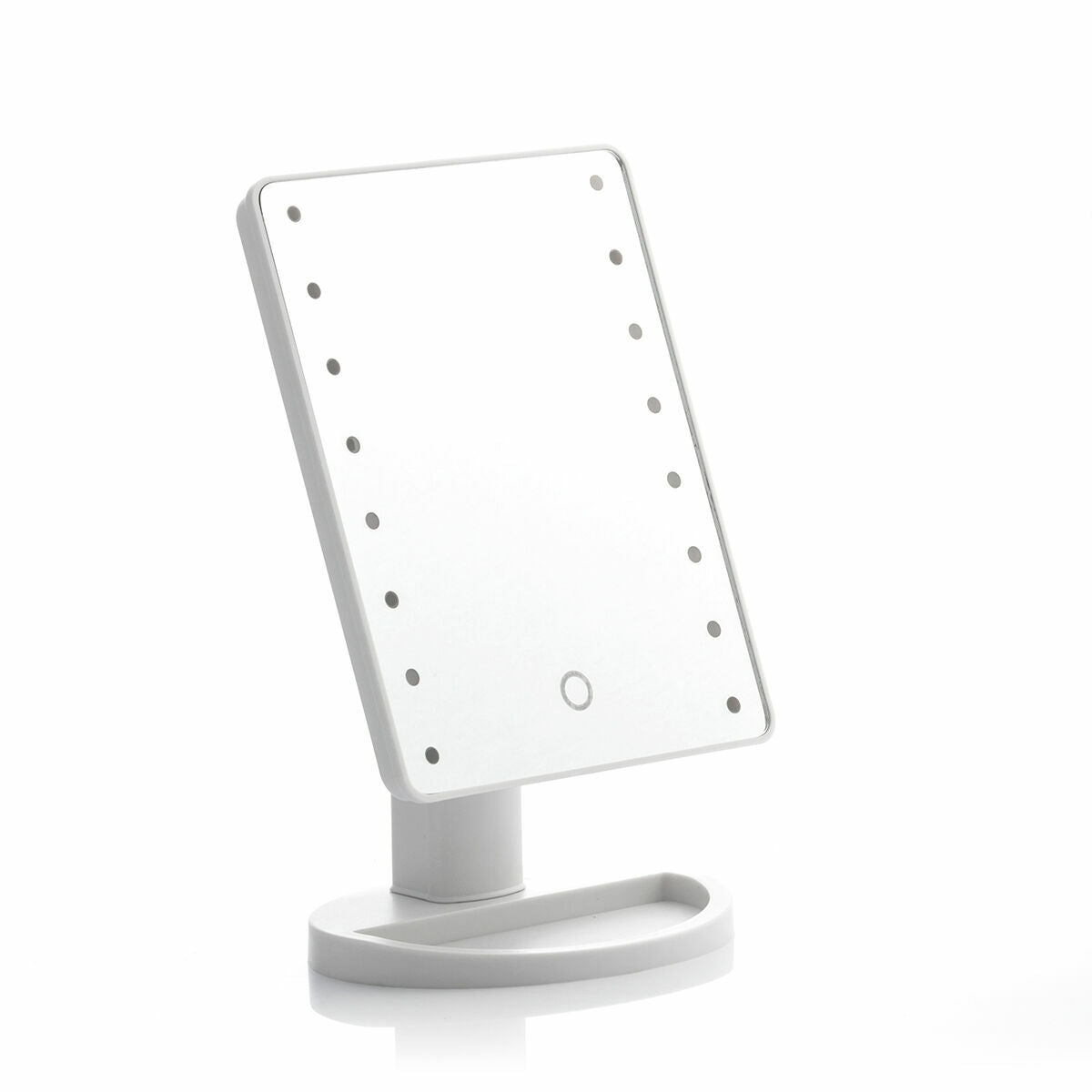 Tabletop Touch LED Mirror Perflex InnovaGoods product packaging