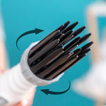 3-in-1 Drying, Styling and Curling Hairbrush Dryple InnovaGoods 550 W product packaging